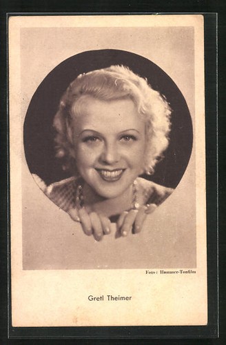 Actrice gretl theimer avec - avec, un