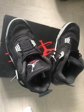 jordan 4 retro black canvas