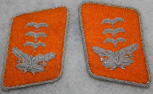 Patte col hauptman officier - col,