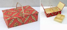 TRAVAILLEUSE - BOITE A COUTURE - MERCERIE - BRODERIE