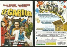 DVD - LE CARTON avec VINCENT DESAGNAT, FRED & OMAR SY, ARMELLE DEUT / COMME NEUF