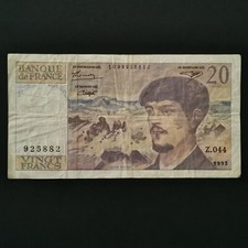 BILLET CIRCULE 20 FRANCS