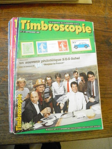 Lot revues timbroscopie - de,