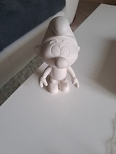 fève géante à peindre schtroumpf 13 cm