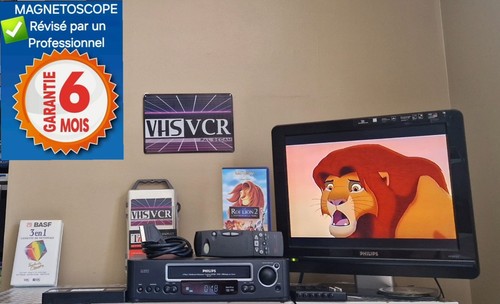 Magnétoscope vhs philips - vhs,