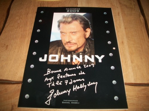 Calendrier almanach johnny - calendrier,,