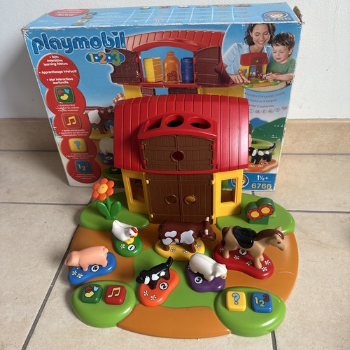 Playmobil 123 6766 ferme - 6766,
