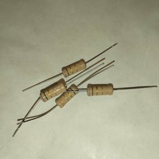 7,5 Ohm 1 Watt  Résistance Puissance   NOS       Lot 4 Pcs     DepF15h2