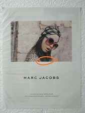 Publicité lunettes de soleil Marc Jacobs advertising sun glasses 2012 