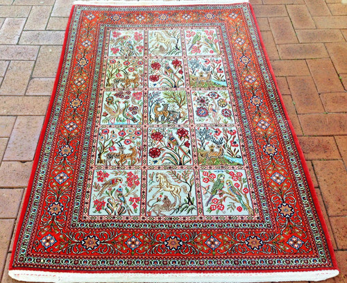 Ghoum rug persian - rug,