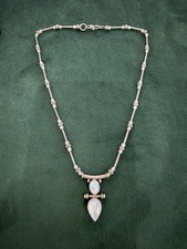 ANCIEN COLLIER ARGENT MASSIF