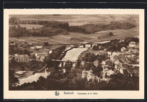 Cpa diekirch vue - diekirch,,
