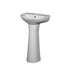 Lavabo avec colonne en