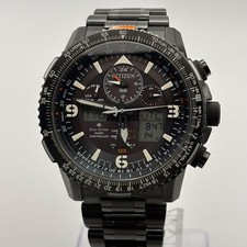 Montre d'aviateur noire