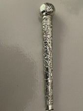 Ancien Pommeau de canne chinois en argent (1850)