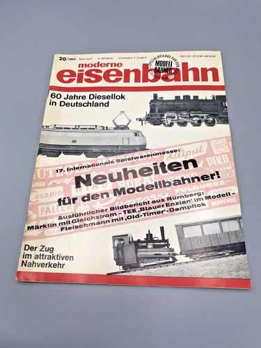 Moderne eisenbahn 1966 - moderne, n°20
