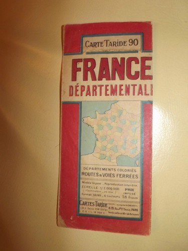 Carte taride 90 france - taride,