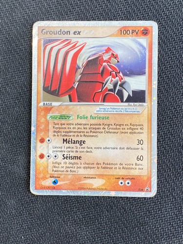 Carte pokémon groudon - groudon, 032