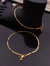 De Cheville plaqué or 18