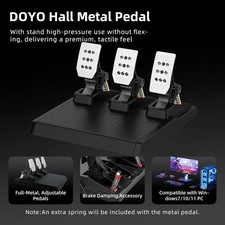 DOYO Racing Wheel Pedals PC