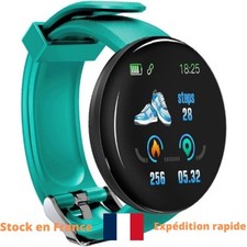 Montre Connectée IP65 Suivi De Santé, Sport , Notifications , Bracelet Vert