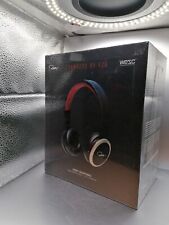 NEUF! CASQUE WESC CHAMBERS BY RZA NOIR/ROUGE FILAIRE AUDIO + MICRO