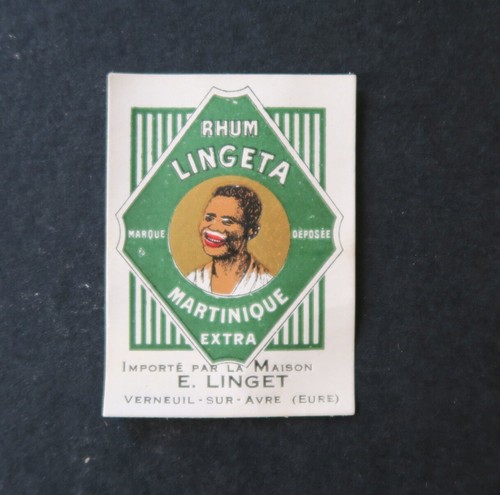 étiquette rhum lingeta - Étiquette,