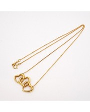 Preloved tiffany & co Loving Hearts Gold Heart Necklace Women One Size