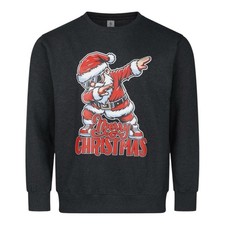 Sweat Noël Homme - Père Noël Dabbing - Pull Mery Christmas Humour