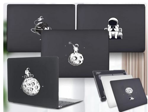 Space moon laptop cover case - laptop,