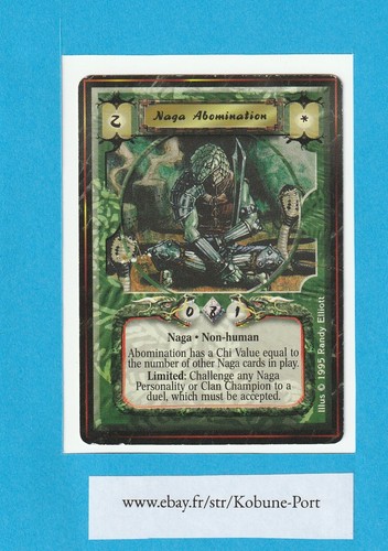 Naga abomination pre - abomination, pre-imperial