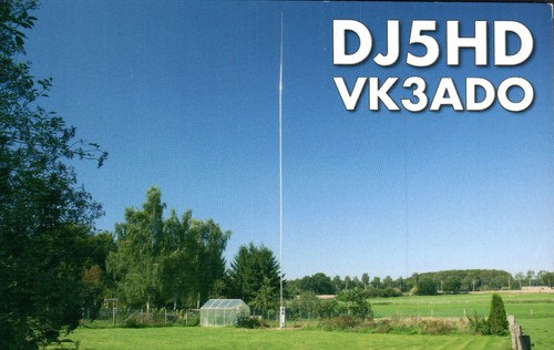 Amateur ham radio qsl - ham,