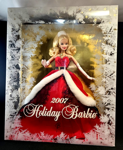 2007 holiday barbie collector - holiday,