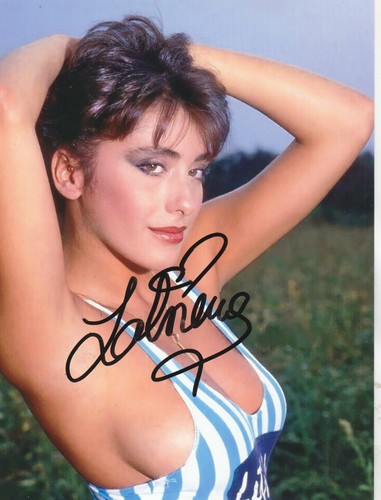 Signed sabrina salerno - signed, sexy