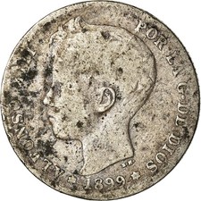 Espagne, Alfonso XIII, Peseta