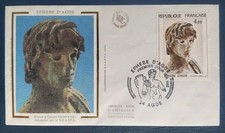 Enveloppe Premier Jour Timbre L' Éphèbe d'Agde N° 2210 Oblitéré Agde 1982