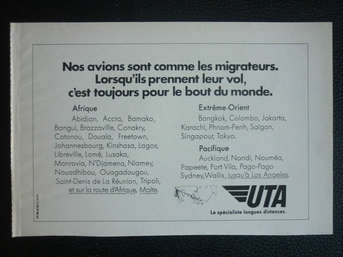 1974 pub compagnie aerienne - 11/1974,