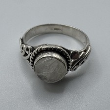 Bague En argent massif Et