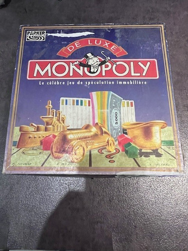 Jeu plateau monopoly de - plateau,