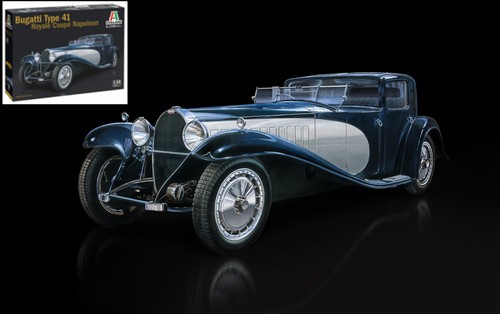 Italeri kit bugatti - 1/24, coupe