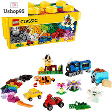 LEGO 10696 Classic La Boîte De Briques Créatives, Rangement Facile Des Jouets, C