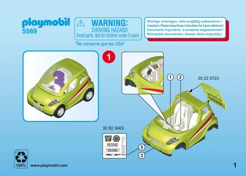 Choix playmobil pièce de - au,