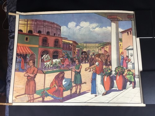 Ancienne affiche pédagogique