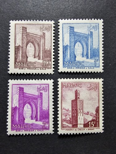 Timbre france colonie maroc - timbre,