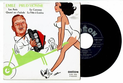 Emile prud homme vinyle 45t - vinyle,