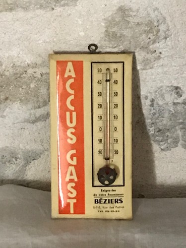 Thermomètre glaçoïde