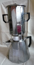 Ancienne cafetière SELECTA  en inox complète /  33 cm