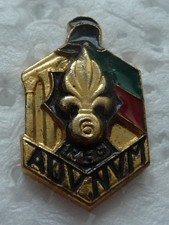 PIN'S MILITAIRE DU 6 REGIMENT