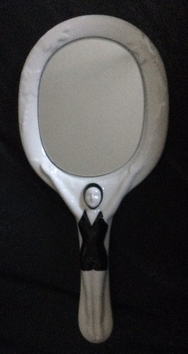 Miroir face main - miroir, baigneuse