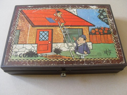 Ancienne boite jeu cube - ancienne,